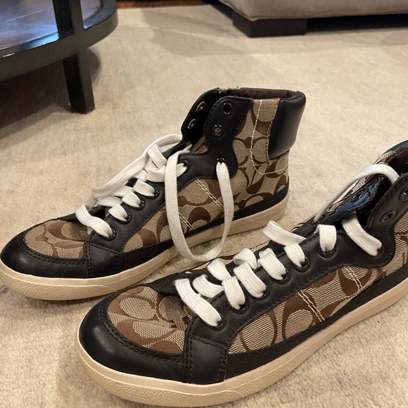 Coach high top sneakers - brand new - Picture 1 of 4